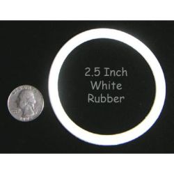 2-1/2" White Champion Rubber Ring